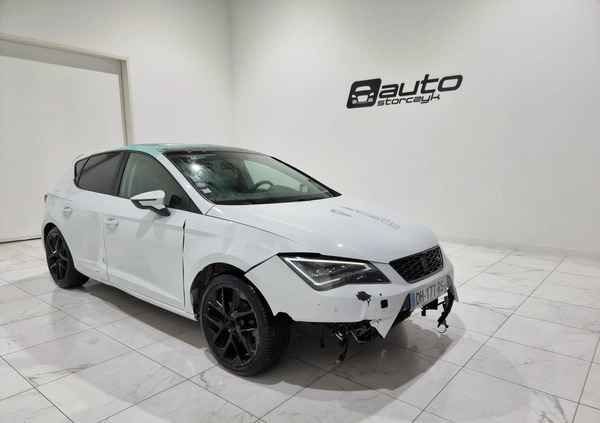 Seat Leon cena 23700 przebieg: 107000, rok produkcji 2014 z Kraśnik małe 407